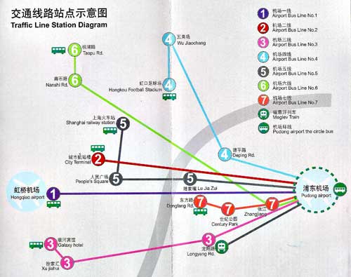 Bus Map Shanghai
