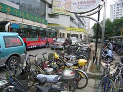 Motorcycling in Shanghai